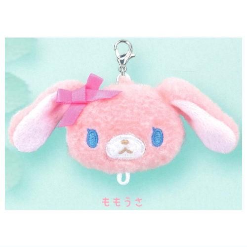 サンリオ シュガーバニーズ ぬいぐるみチャーム [3.ももうさ],夢屋