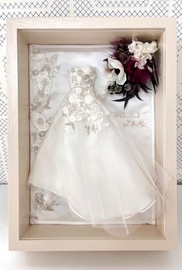 デザインフレームミニチュアドレス - ベビードレス,ウェディング