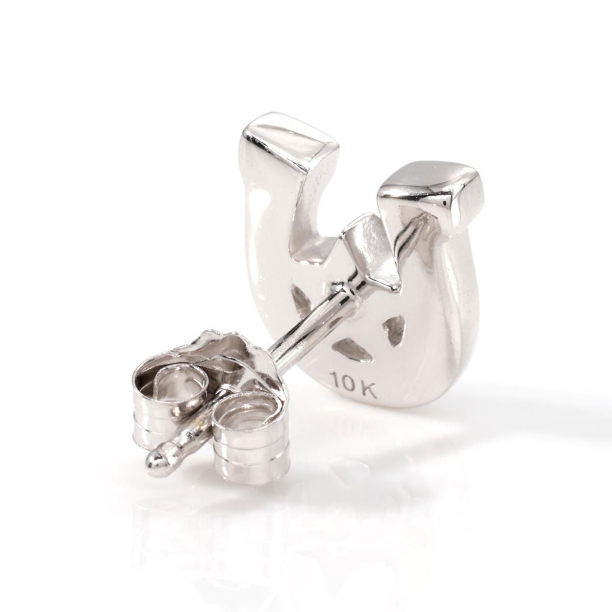 ダイヤモンド 10K ホワイトゴールド ピアス 4-10687-03 - AVALANCHE