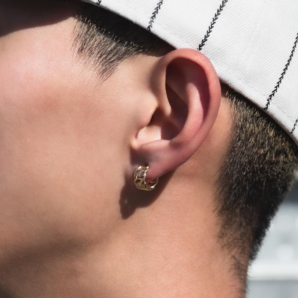 10K イエローゴールド マイアミピアス 10mm - AVALANCHE OFFICIAL STORE