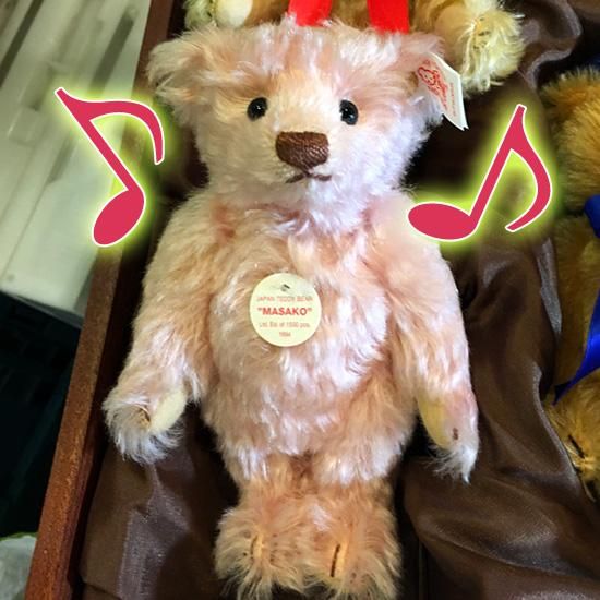 日本限定シュタイフ・ベアの初代～5代目までが小さくなって