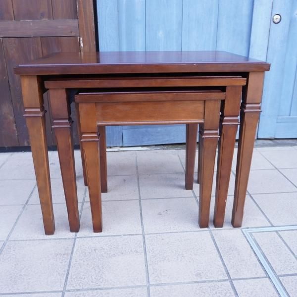 幅50cm マルニ サイドテーブル 地中海 ネストテーブル中 コーヒー