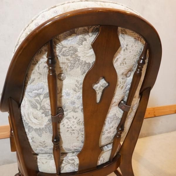 Sale カリモク ヴィンテージ ボールキャスター コロニアル チェア