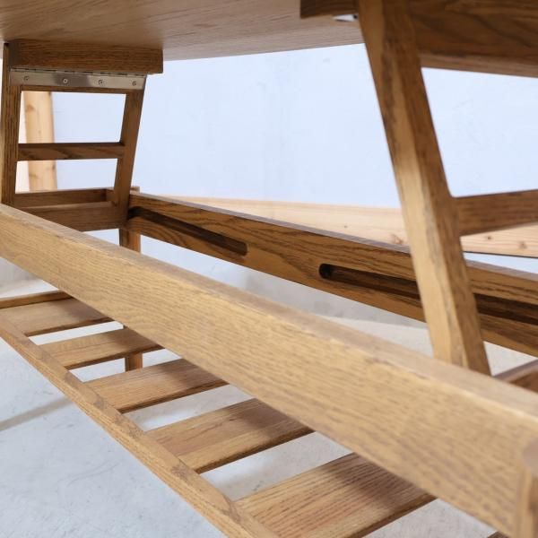 MOMO natural(モモナチュラル)のFD ローテーブルです。オーク材の