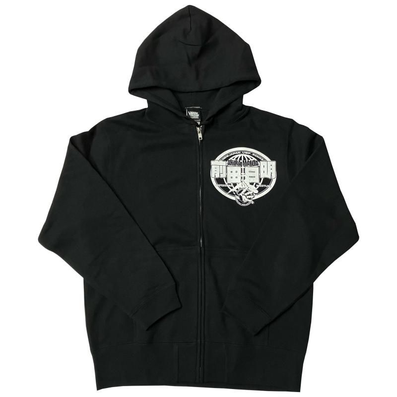 前田日明・UWFの青春 ZIPパーカ（アームロック・ブラック）[廃盤