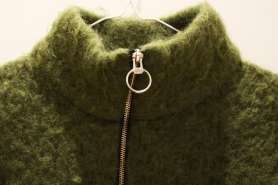 KAPITAL 5G モヘア ハーフZIPアノラック