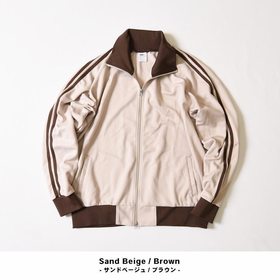オシャレな大人レトロのトラックジャケット (TDD.) - 【無地市場】無地