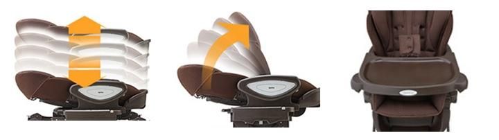 ユラリズム オート プラス HIDX アップリカ（ハイローチェア・ベビー