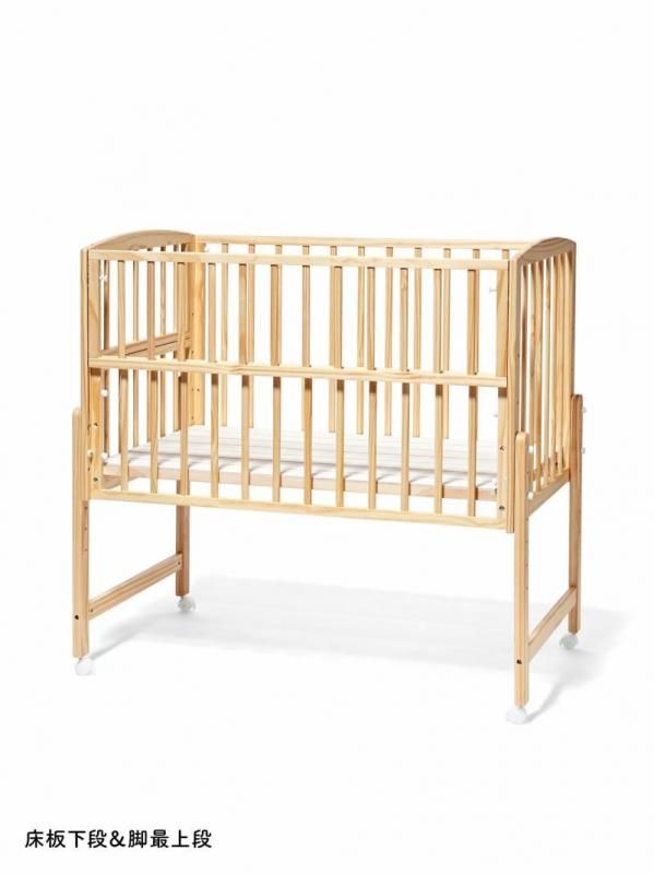 ノモック Wオープン ハイタイプ ベビーベッド レギュラーサイズベビー