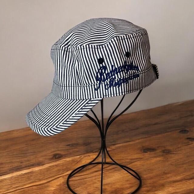ヒッコリー ワークキャップ | チェーンステッチ - 新潟の帽子専門店