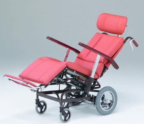 ティルト＆リクライニング車椅子NHR－7B（サイドガード付きアーム