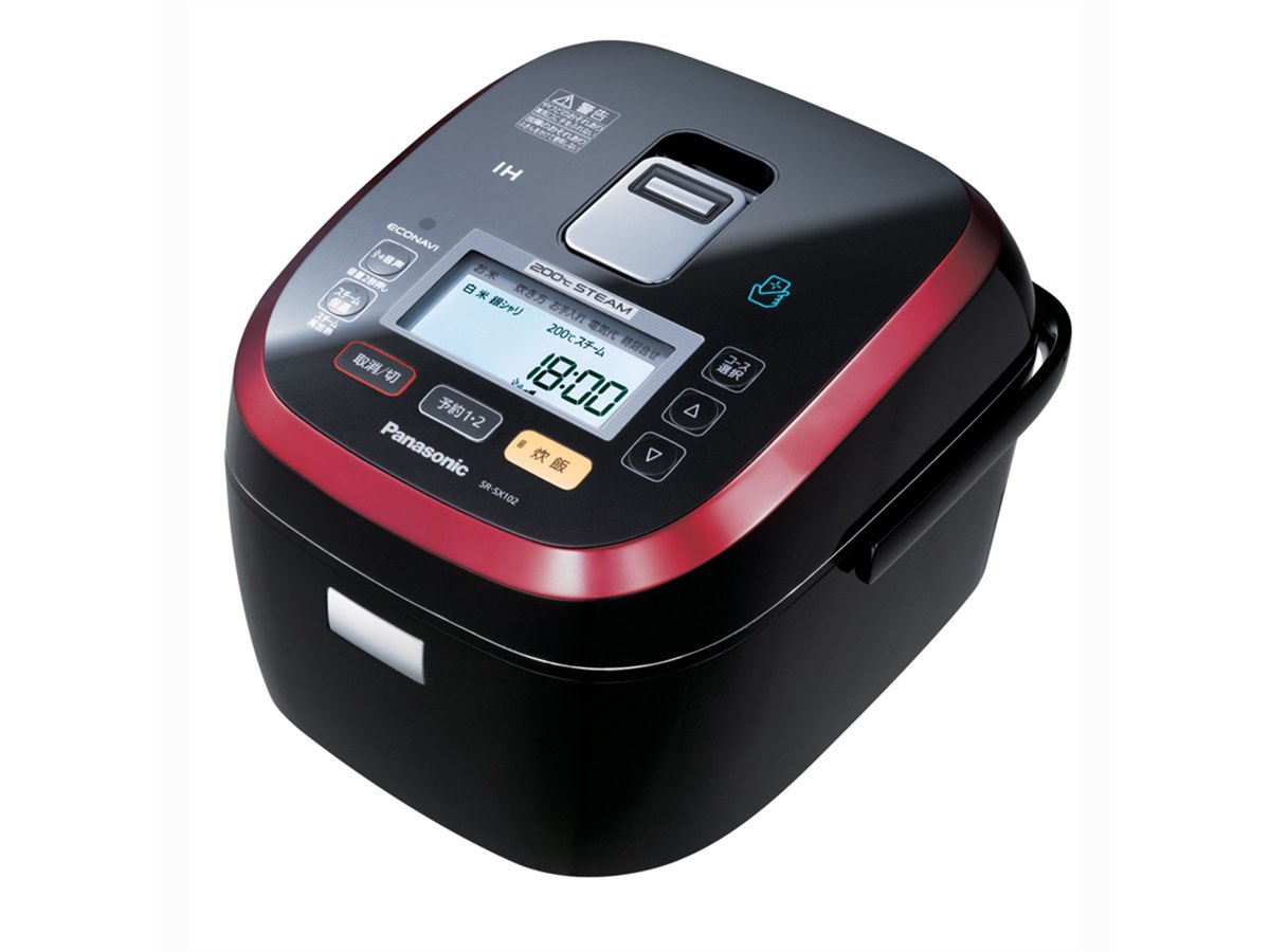 パナソニック、「大火力おどり炊き」搭載スチームIHジャー炊飯器