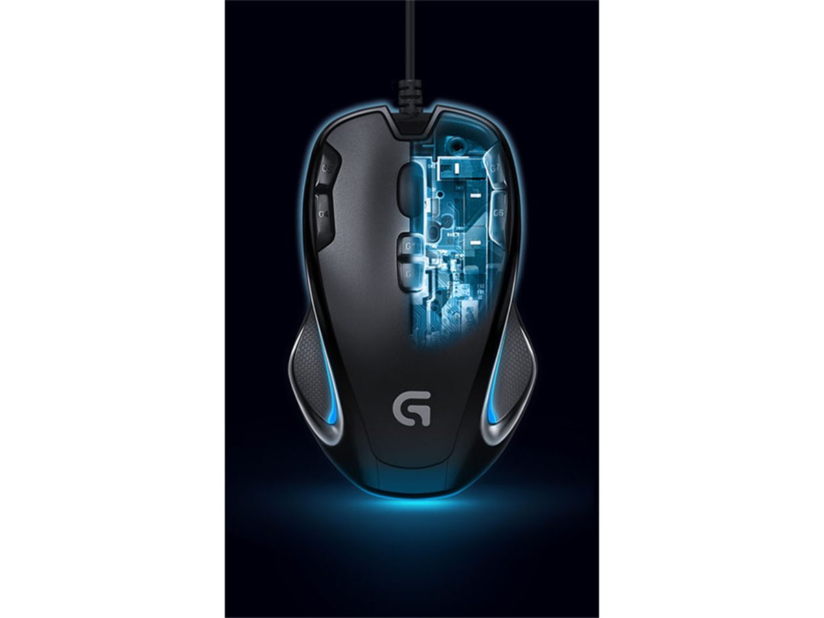 ロジクール、9個のボタンにプログラムが可能なゲーミングマウス - 価格.com