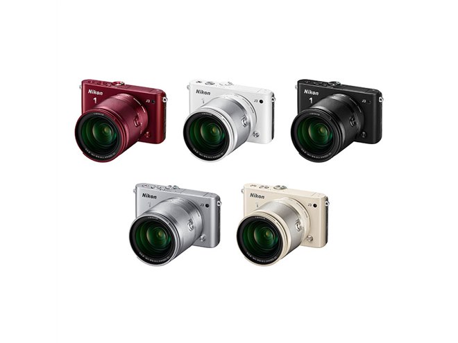 ニコン、ミラーレス一眼「Nikon 1 J3」「Nikon 1 S1」を2/7に発売