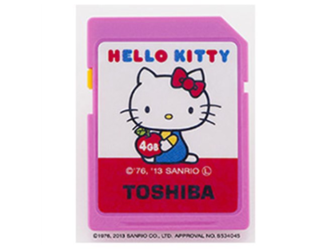 東芝、ハローキティデザインのSDHCメモリーカードを3/9に発売 - 価格.com
