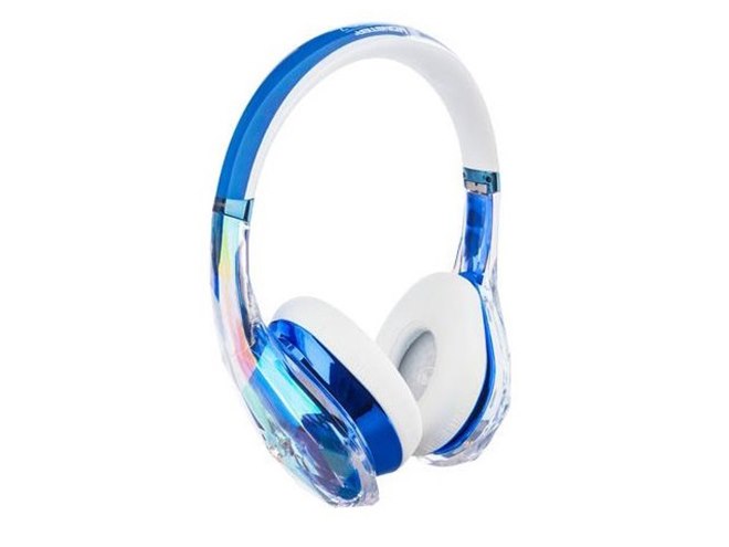 MONSTER、ダイヤ型ヘッドホンにクリア素材を採用した新色「クリア