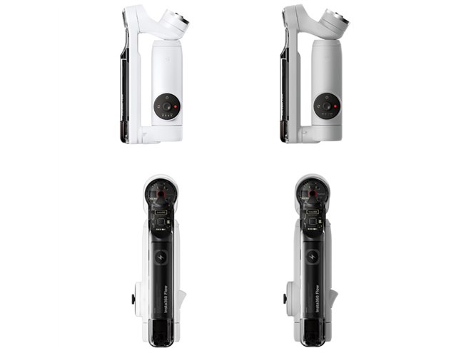 Insta360、手ブレ補正とAI追跡に対応したスマートフォン用ジンバル