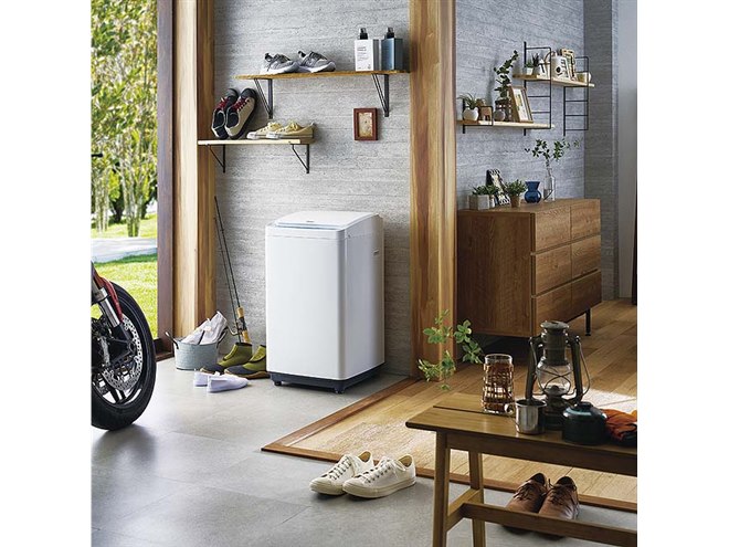 ハイアール、子どもの靴が2足洗える家庭用全自動靴洗い機「JW-MS33A