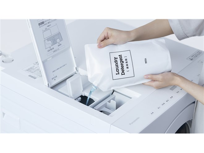 パナソニック、幅60cmの洗濯・脱水10kg/乾燥5kgドラム式洗濯乾燥機「SD