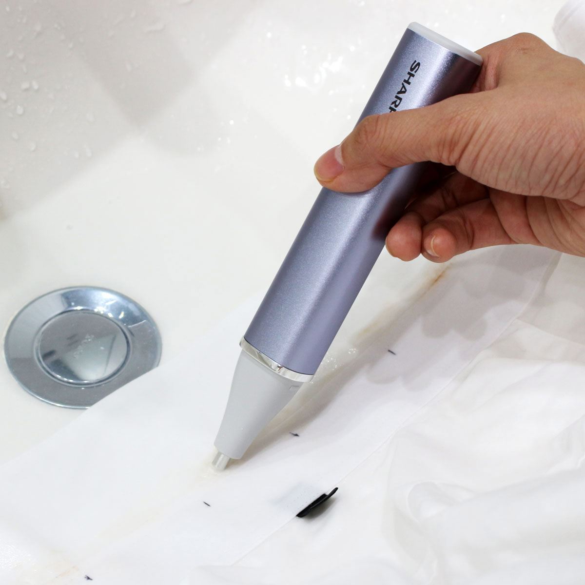 携帯性にすぐれたスリムな新型！「超音波ウォッシャー UW-S2」の