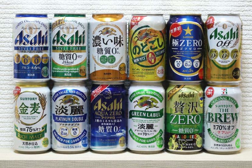 ビールに近いのはどれ？ 糖質ゼロ・オフの発泡酒12種を飲み比べて勝手