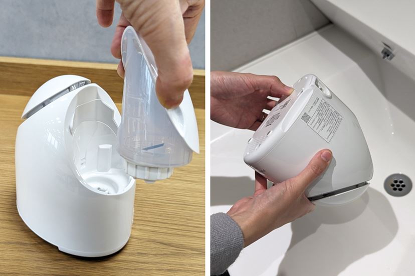 使い続けられる美顔スチーマー見つけました！ 小さくてシンプルな