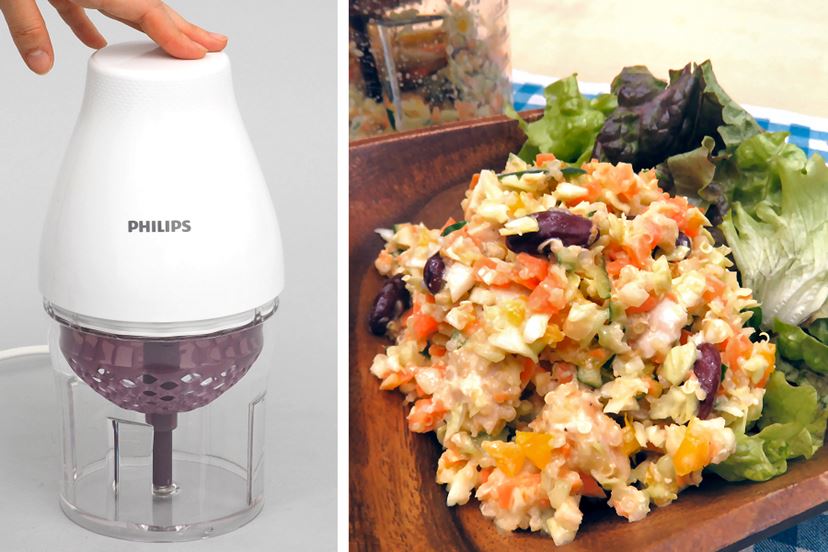 食べてみた！ スプーンで食べるオシャレな「チョップドサラダ」がすぐ