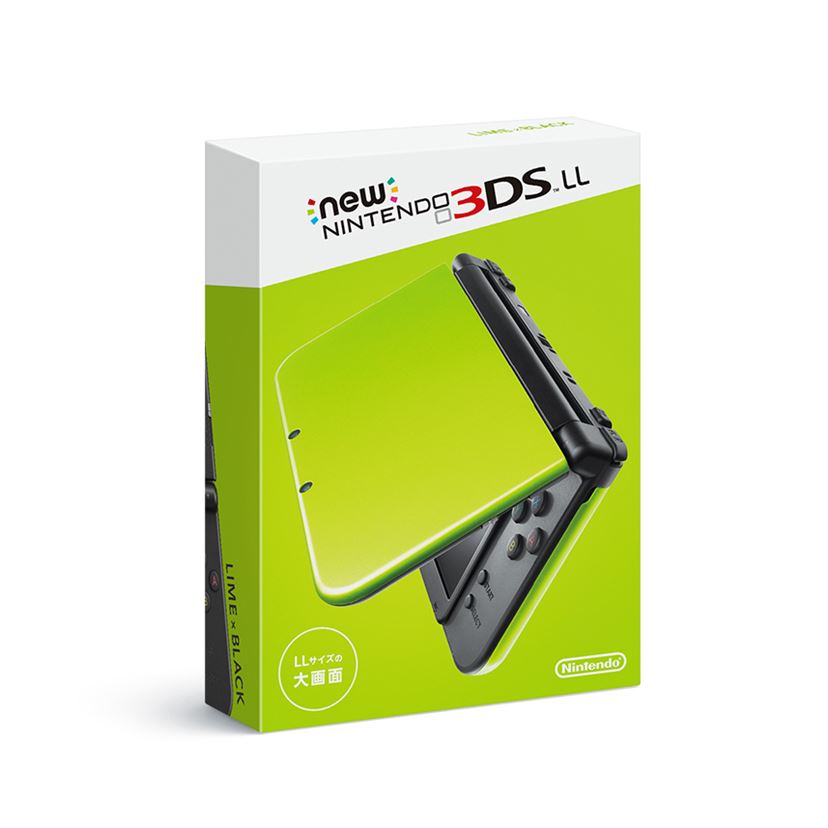 任天堂「Newニンテンドー3DS LL」初のツートンカラーモデルが6月9日
