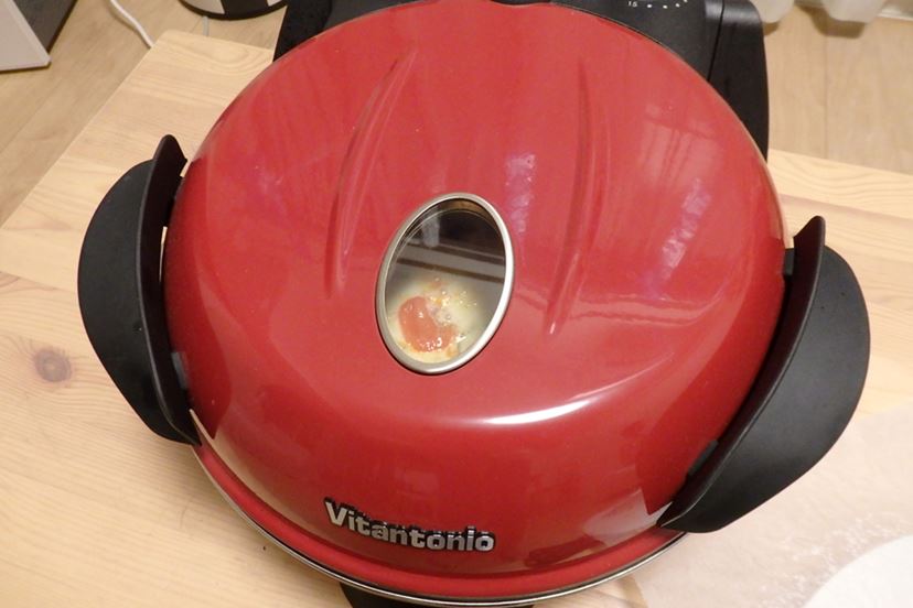 まるでMy ピザ窯！ ビタントニオ「グルメオーブン」でサクサクのピザを