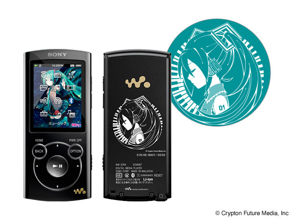 SONY NW-S764/L/MIKU 初音ミク生誕5周年記念モデル [8GB ブルー] 価格