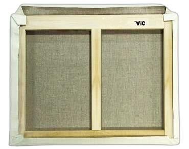 A1】張キャンバス P10号 530×410mm 桐木枠麻布キャンバス ヴィック