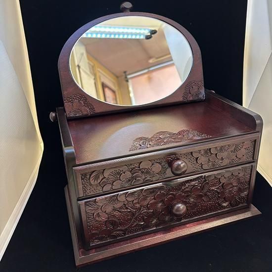 姫鏡台（小）|ミニドレッサー - SHIBAZAKI（軽井沢彫シバザキ）Online