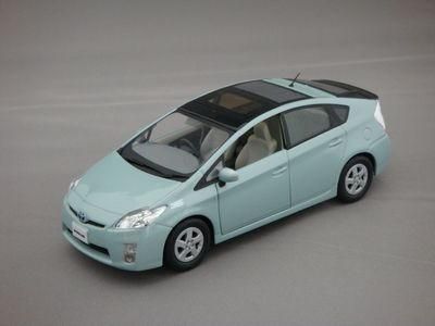1/30 トヨタ プリウス （アクアブルーメタリック） - ミニカーショップ