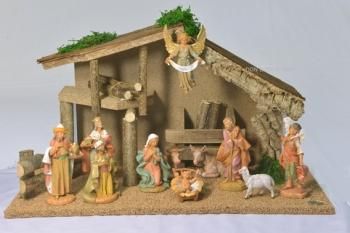 馬小屋降誕セット 人形11体 517L | 聖書やキリスト教書籍の通販サイト
