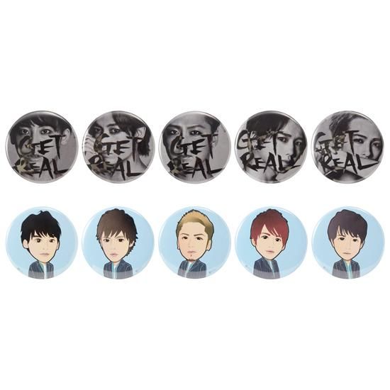 缶バッジ(※全10種の中からランダムで2個) 【Live House Tour 2015-2016