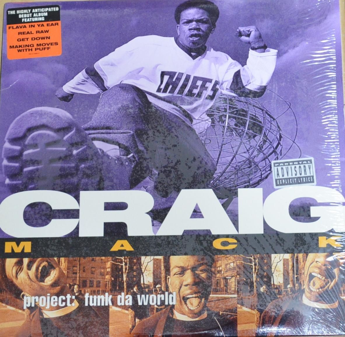 CRAIG MACK ‎/ PROJECT: FUNK DA WORLD (1LP) - HIP TANK RECORDS