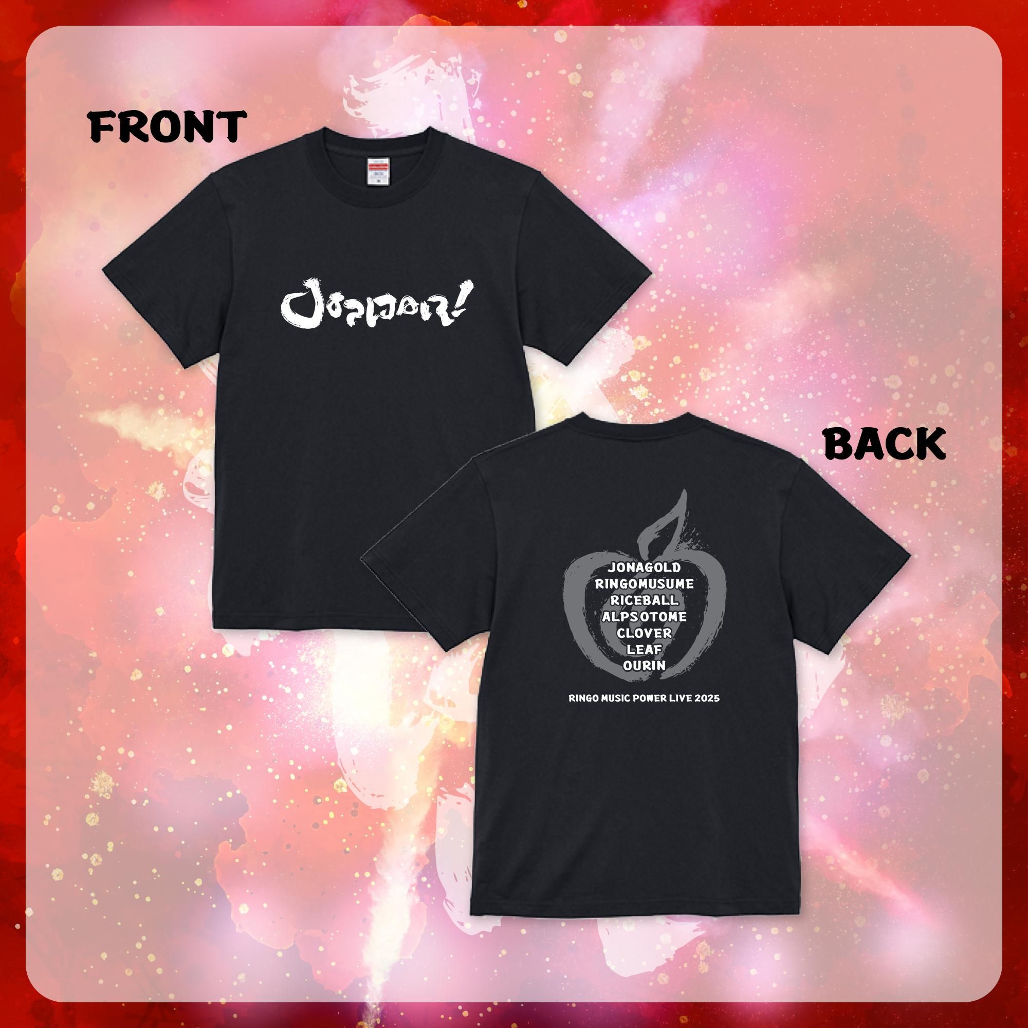 RINGO MUSIC POWER LIVE 2025 ”JOPPARI”新グッズの販売 - RINGO MUSIC