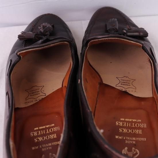中古】BrooksBrothers(ブルックスブラザーズ)メンズレザシューズALDEN