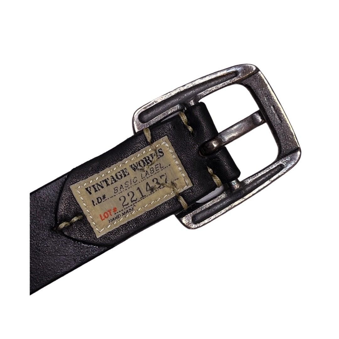 Vintage Works(ヴィンテージ ワークス) Cowhide Leather Belt 7ホール