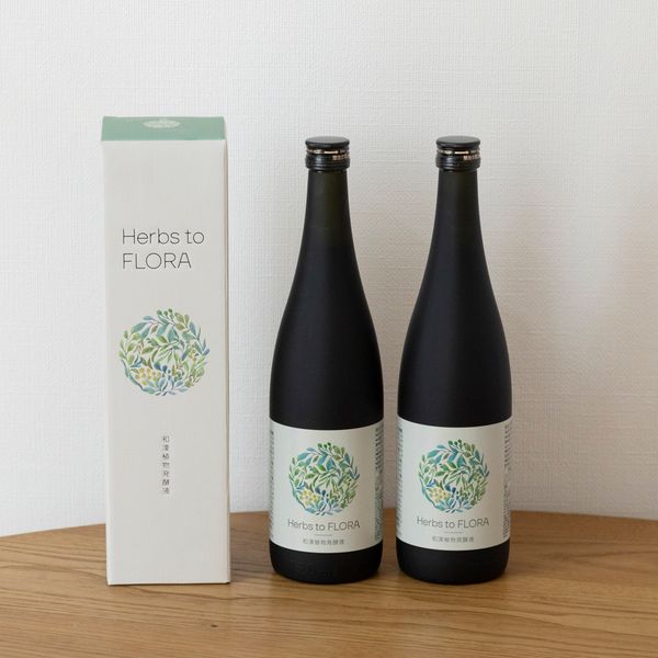和漢植物発酵液（酵素ドリンク） Herbs to FLORA 2本セット -80種の