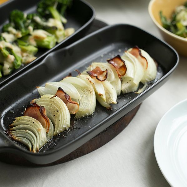 弥生陶園/角フィッシュパン ハーフ -2品同時にグリルで時短調理でき