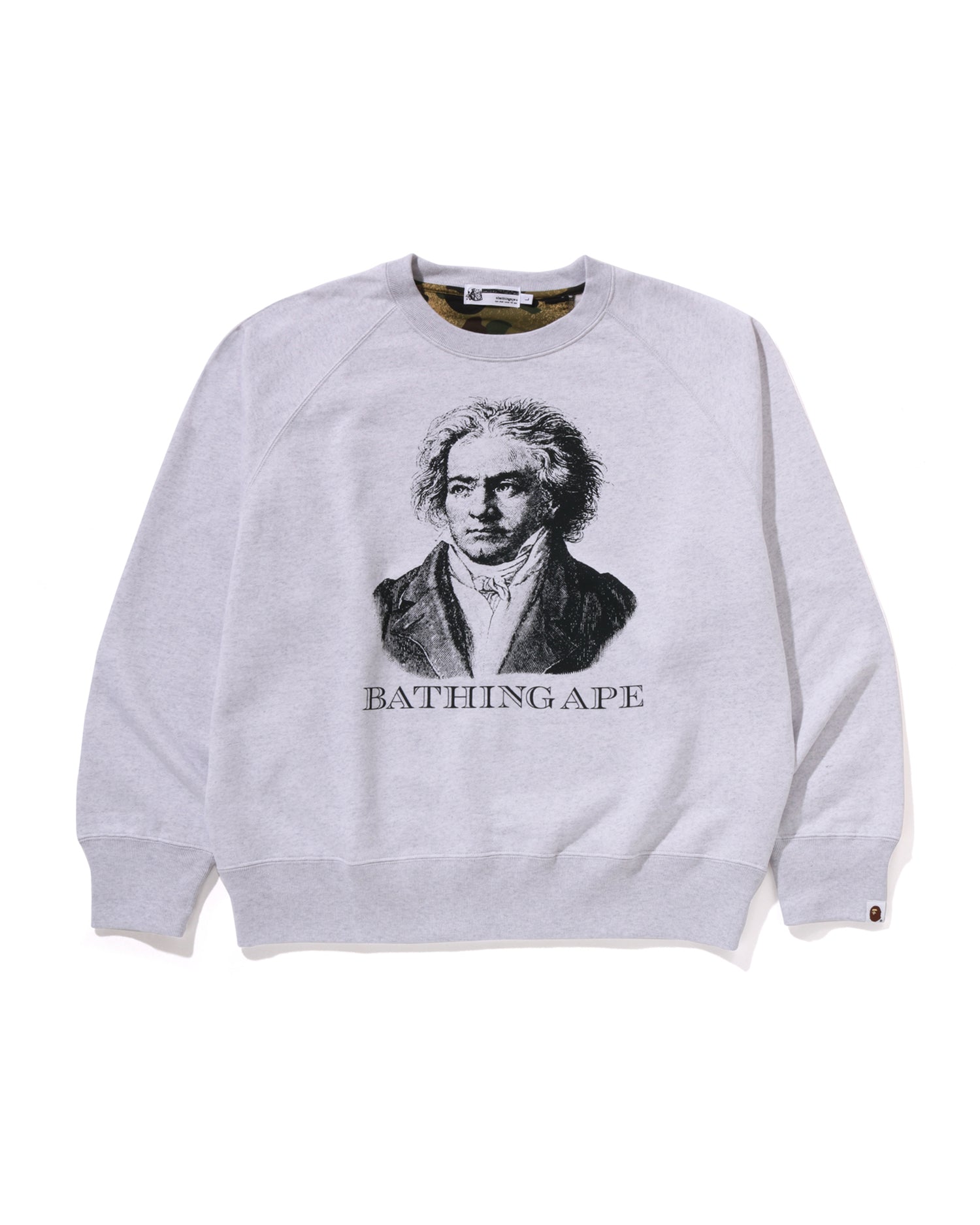 A BATHING APE® Bathing Ape Crewneck Sweatshirt | Bape official