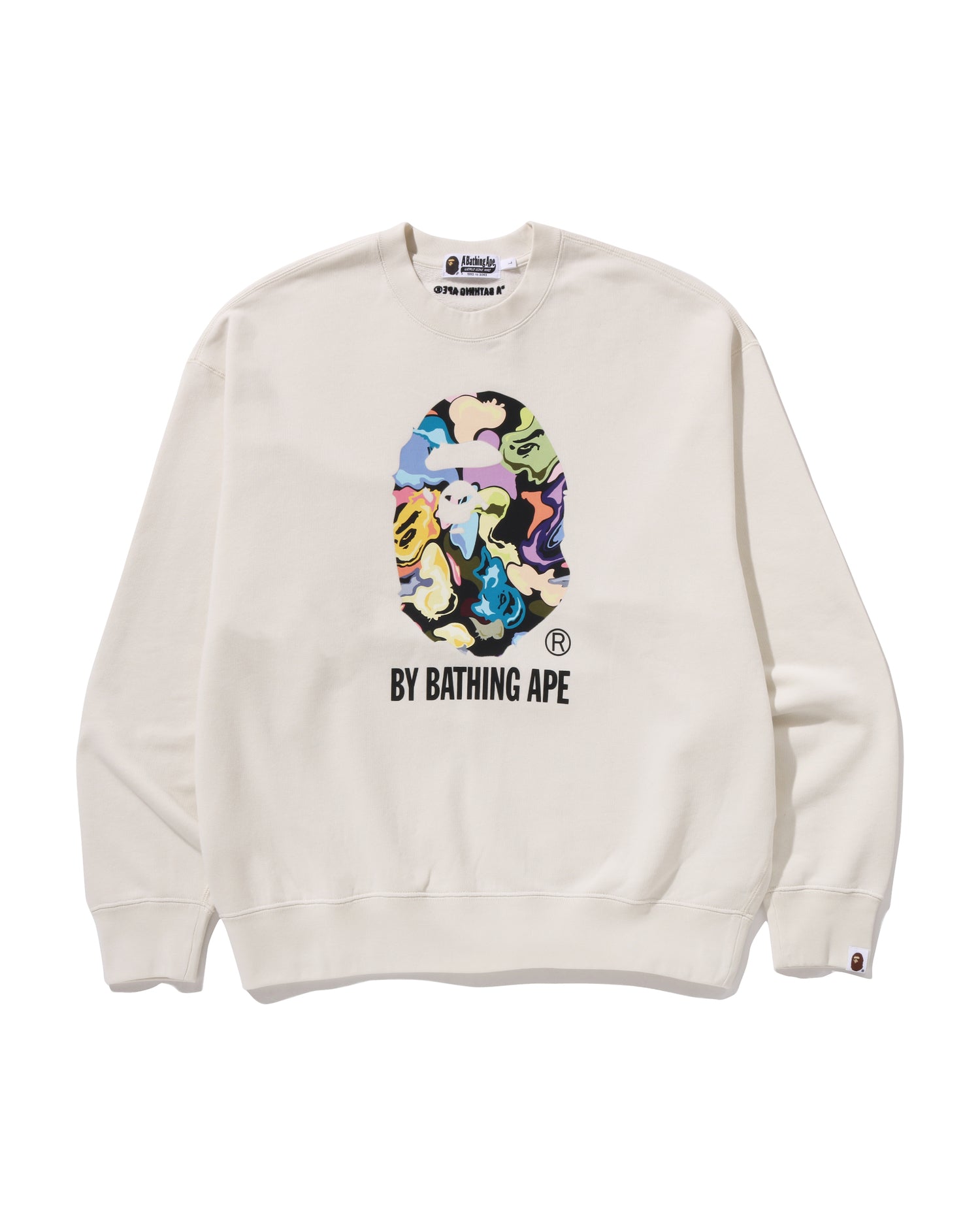 A BATHING APE® Art Camo By Bathing Ape Relaxed Fit Crewneck