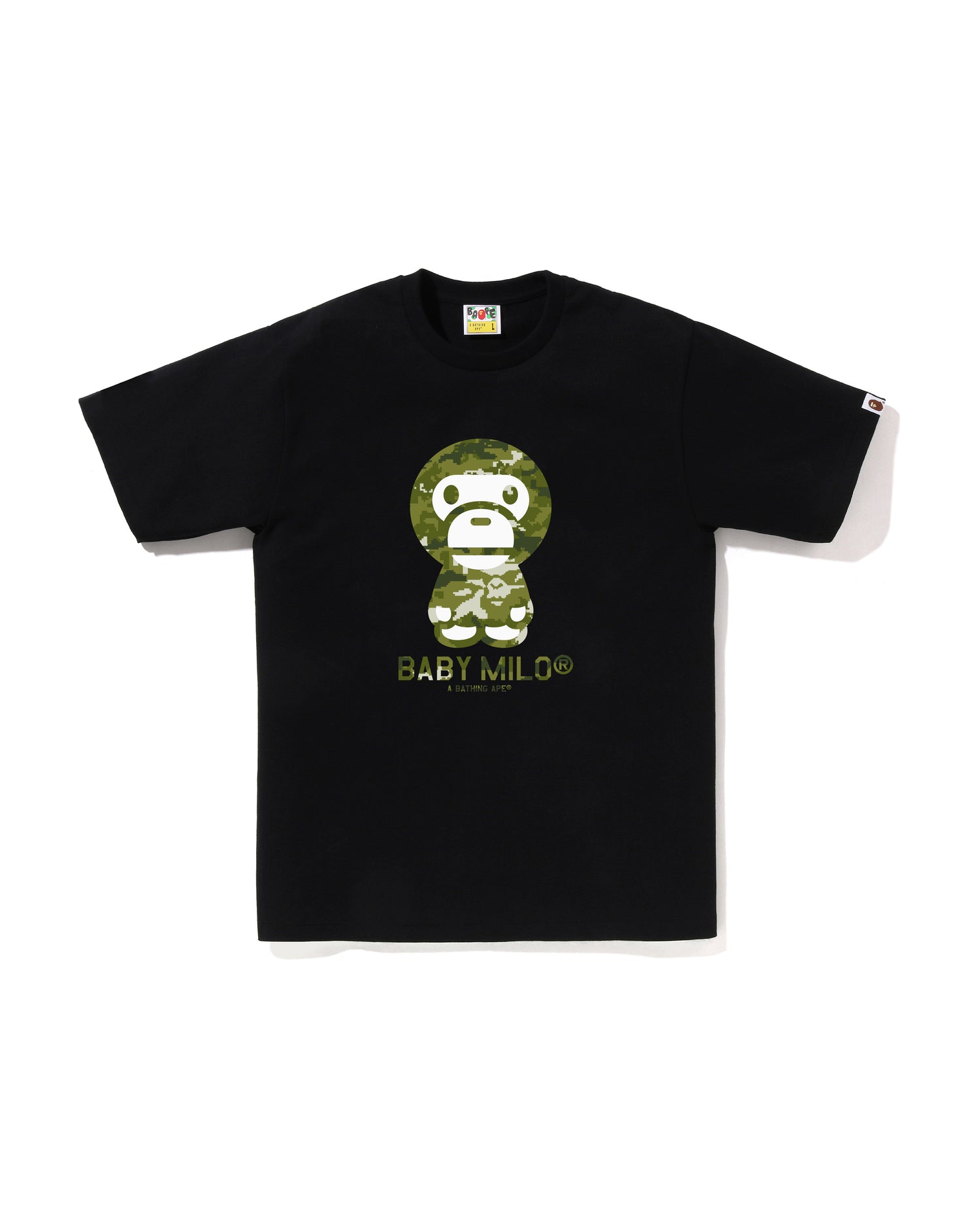 A BATHING APE® Multi Pixel Camo Baby Milo Tee | Bape official