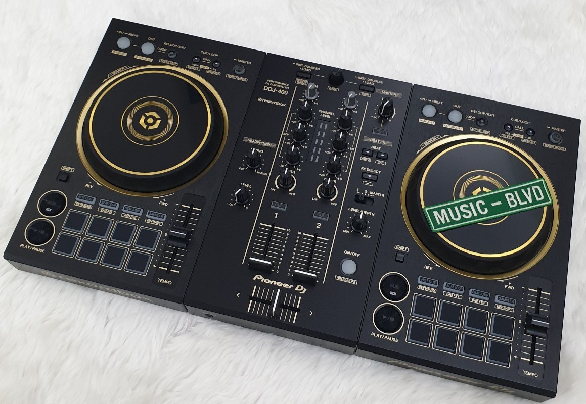 Pioneer DJ DDJ-400-N Limited Edition Gold 2-Channel DJ Controller