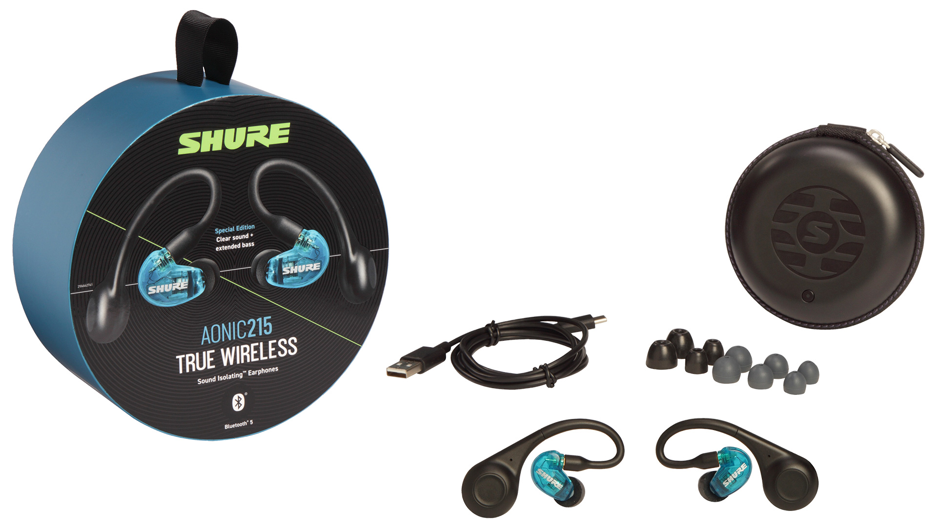 Shure AONIC 215 | Shure SE215の完全ワイヤレスイヤホン・モデルが
