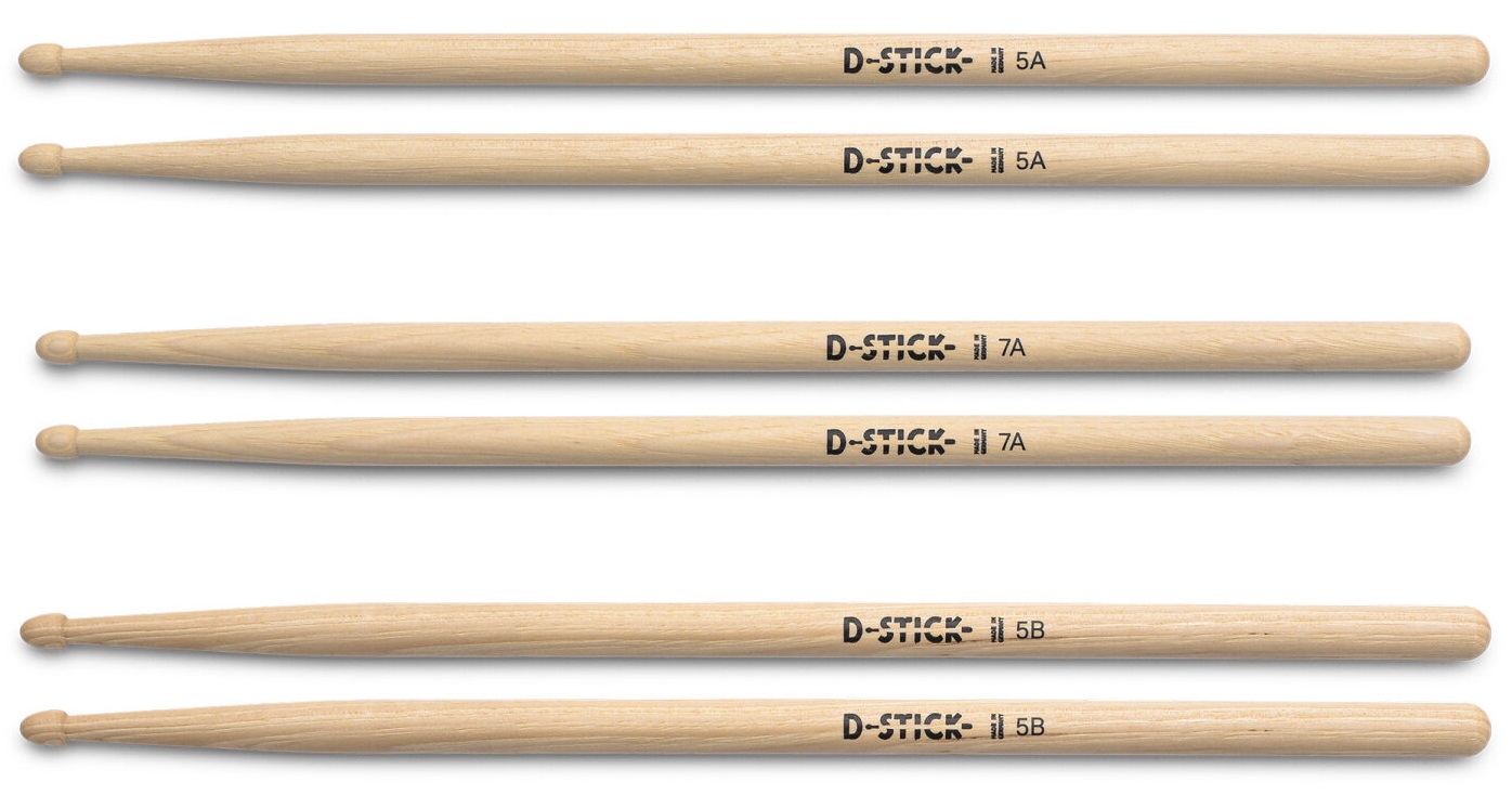 ドラムスティック】ROHEMA D-STICK 5A 7A 5B｜ROHEMAからセカンド