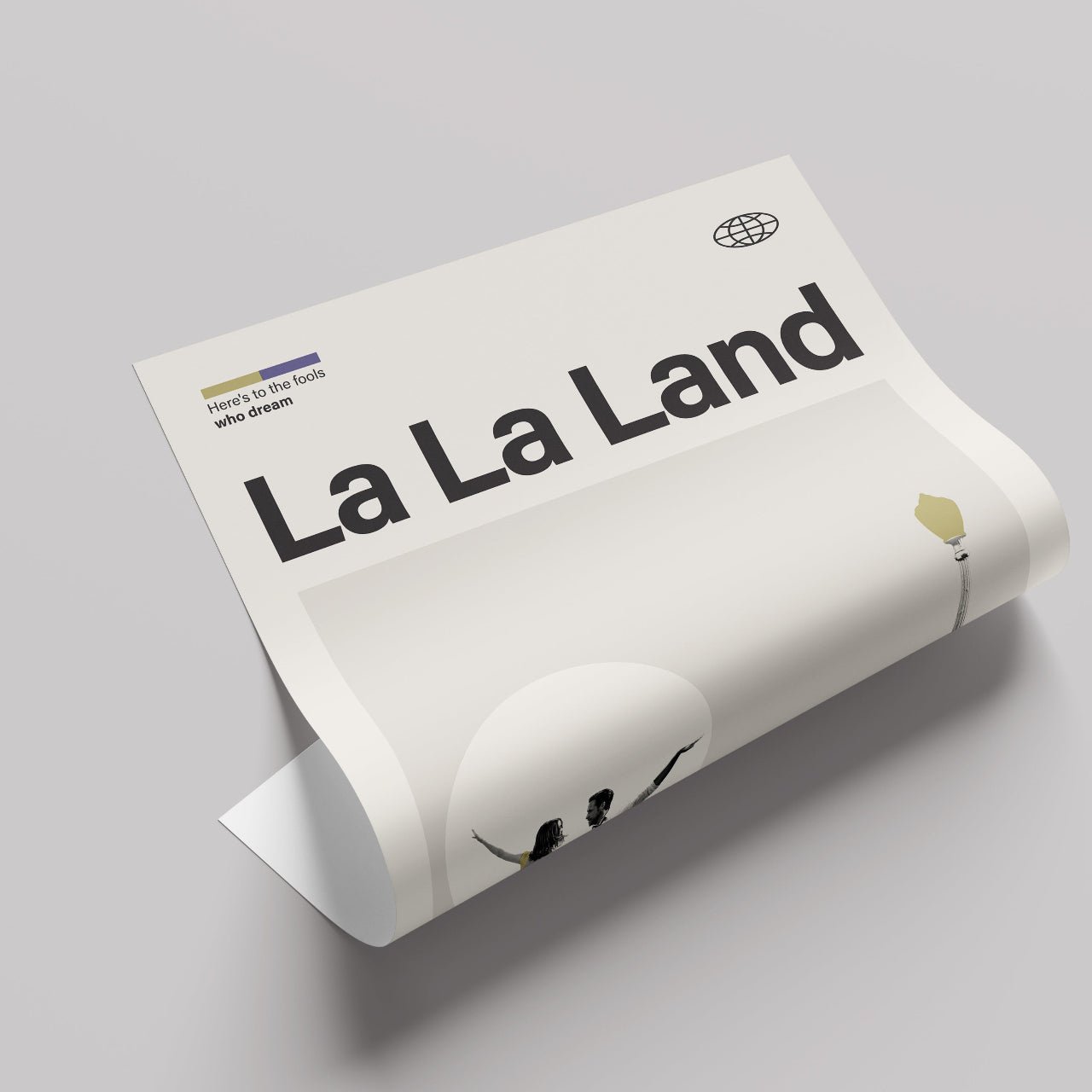 ラ・ラ・ランド」ミニマリストアートポスター – Ink Jp