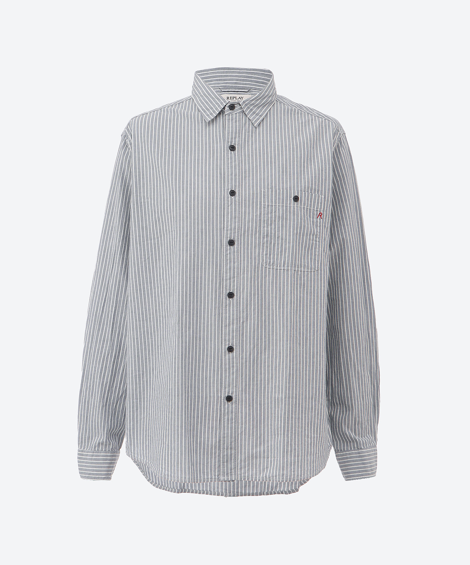 25SS リラックスストライプシャツ M4144 ．000