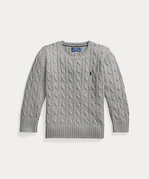 ケーブルニット コットン セーター CWPOSWEB6820360